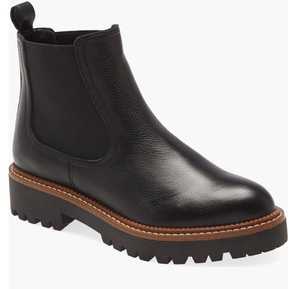 Caslon Miller Water Resistant Lug Chelsea Boot